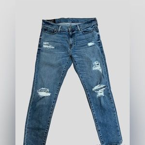 Abercrombie&Fitch Men’s Skinny Cropped Jeans